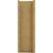 Ekena Millwork 8-in W x 16-in D x 24-in H Funston Slat Rough Cedar Woodgrain TimberThane Outlooker, Primed Tan OUTUR080X16X24FST24RCPR - alternate 3